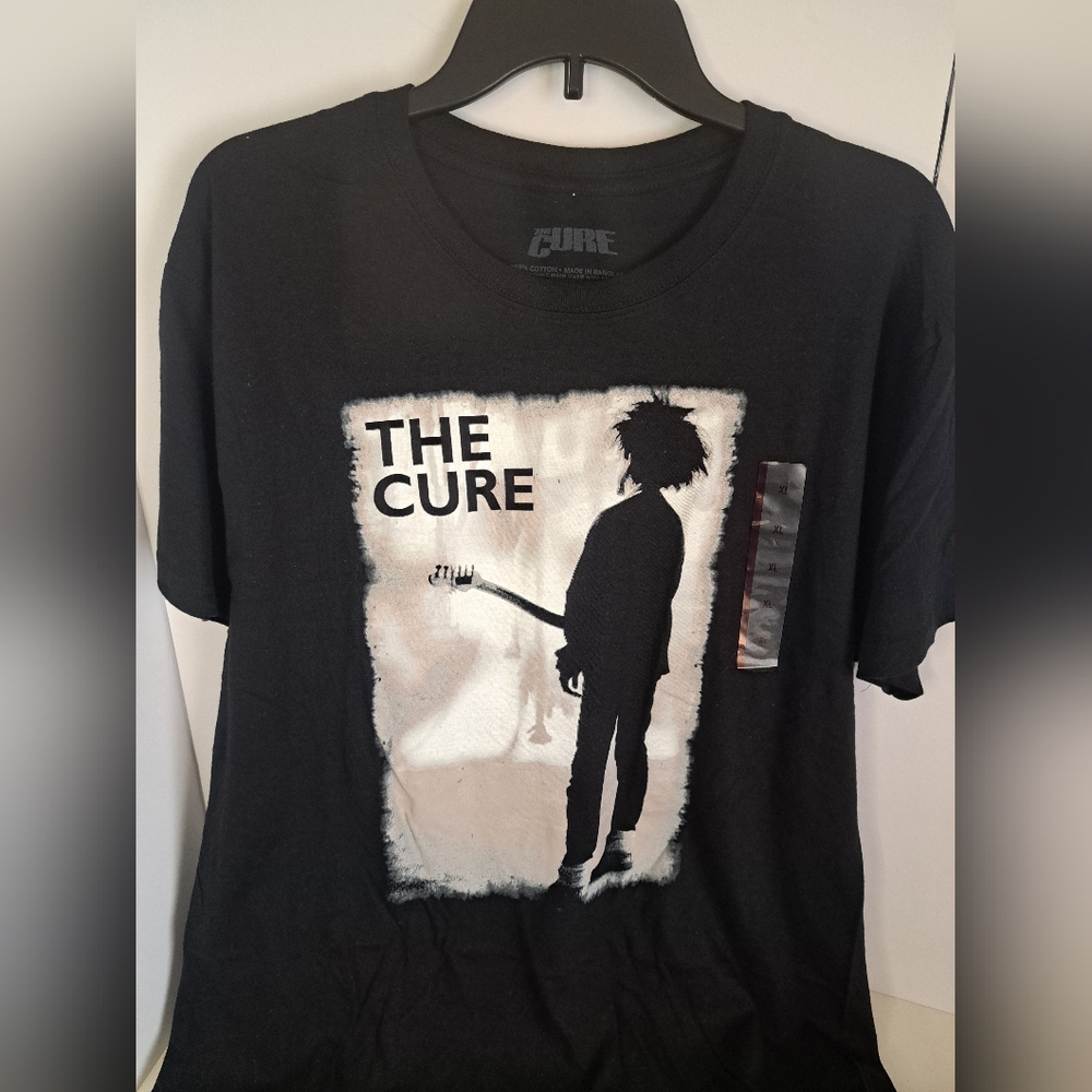 The Cure Band Shirt, The Cure Band Black T-shirt Unisex Size Large Or Small
